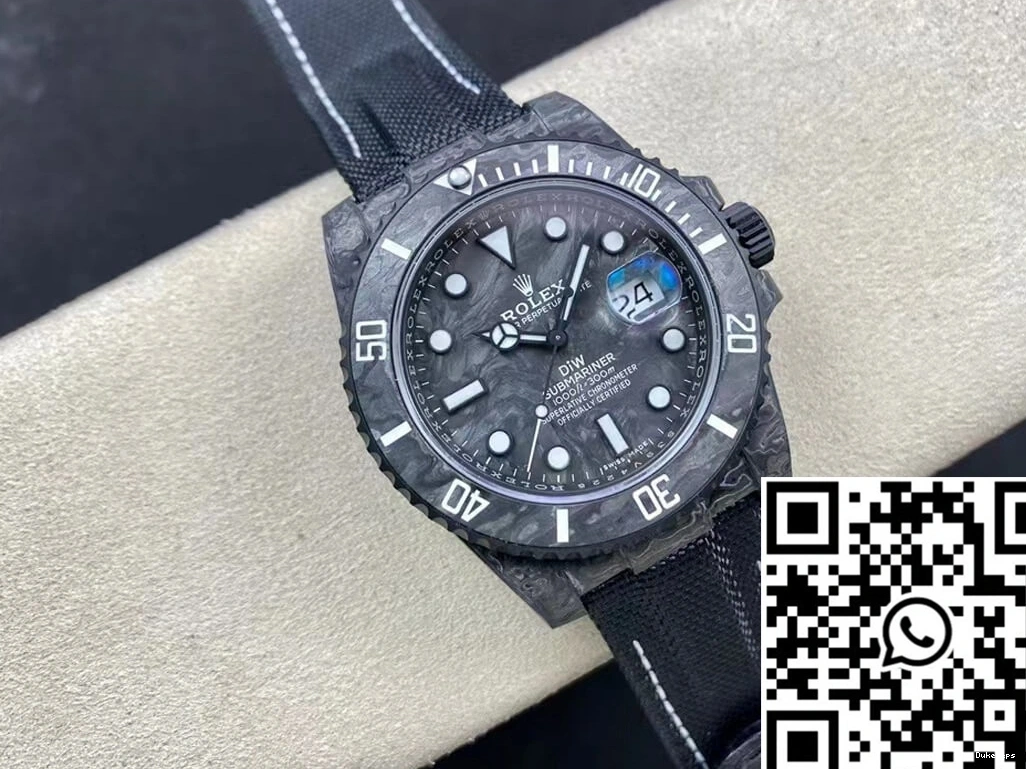 Carbon Dial VS Submariner Rolex DIW Fiber Factory 0330